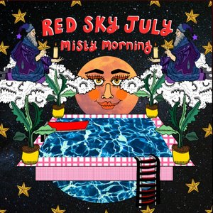 Misty Morning — Red Sky July